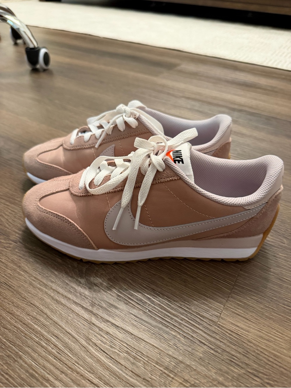 Nike Women’s Dusty Pink & White Retro Runner Sneakers